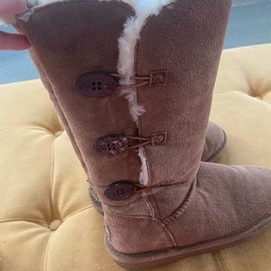 BearPaw 12” Boots Size 7